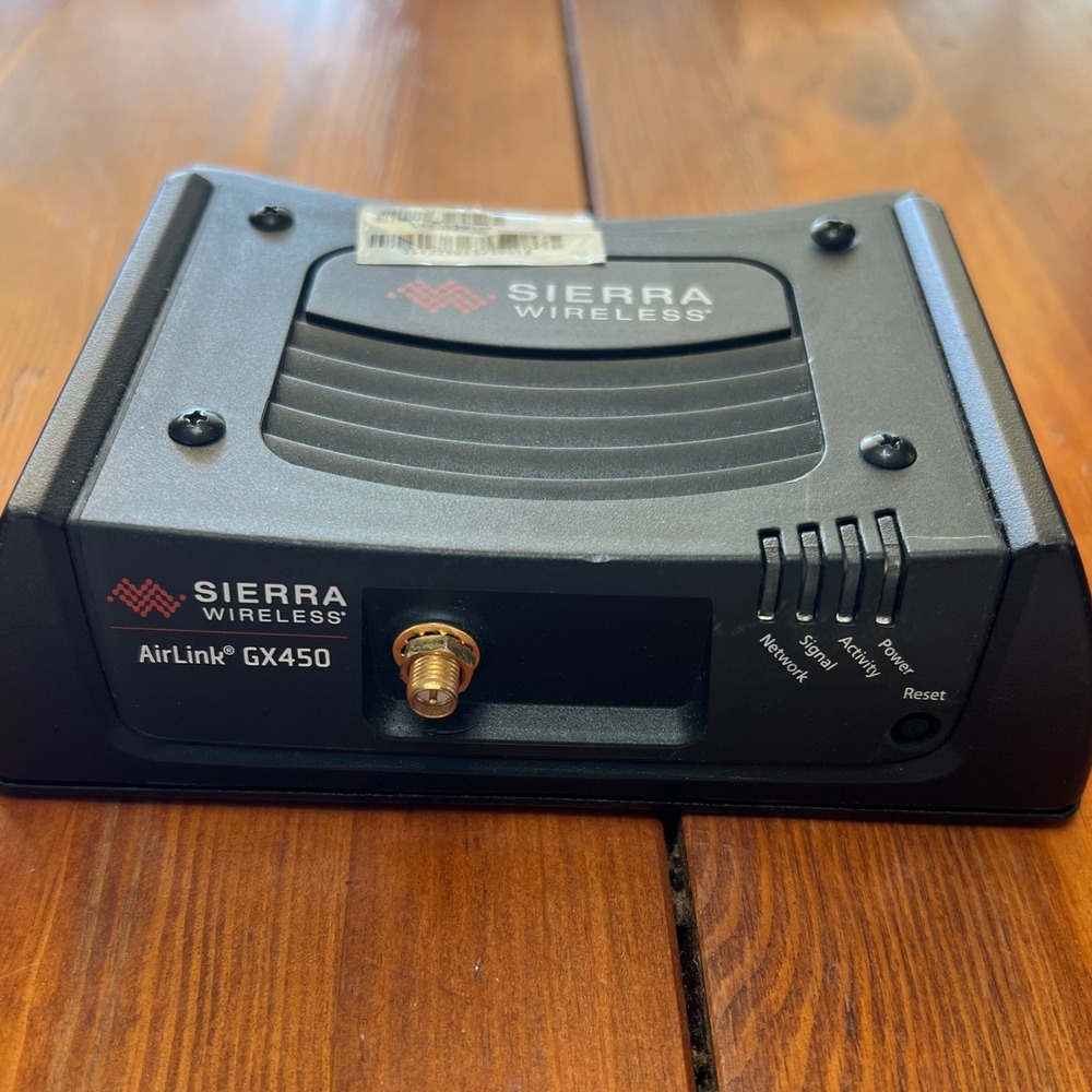 Sierra Wireless AirLink GX450 Verizon WiFi LTE Gateway Modem 1102360 Rugged‎ 4G